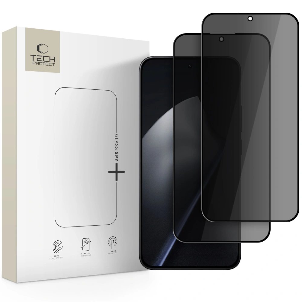 Tech-Protect Privacy edzett üveg, Xiaomi 15T / 15T Pro, 2 darab
