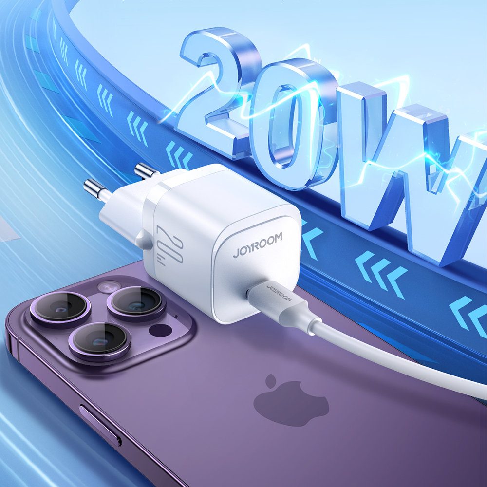 Joyroom JR-TCF02 Mini Nabíječka USB-C, 20W, PD, černá