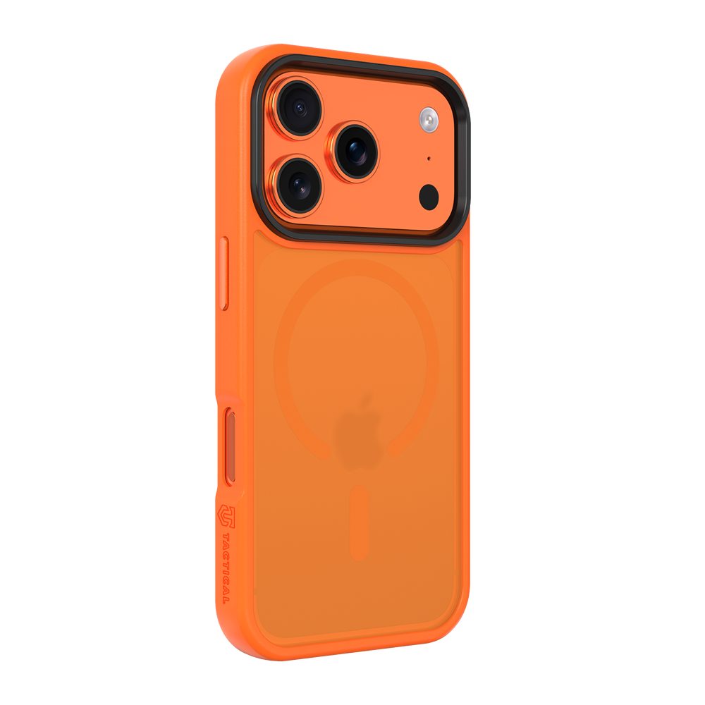 Tactical MagForce Hyperstealth kryt, iPhone 17 Pro, oranžový