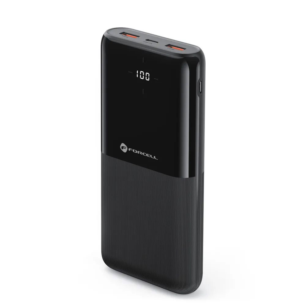 Forcell F-Energy P20k1 Power Bank PD 20W, QC 20000mAh, Crna