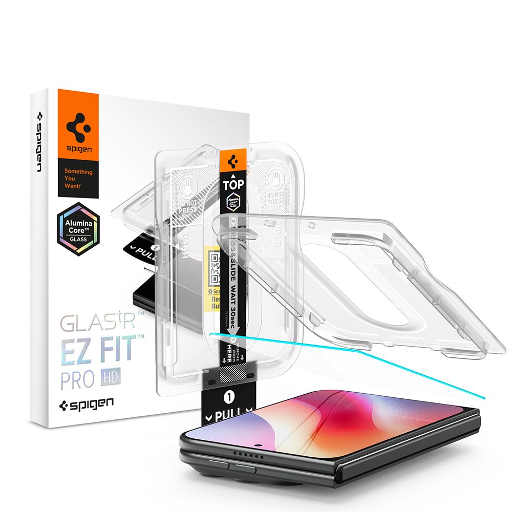 Spigen Glas.TR EZ Fit Pro HD (AGL12014), Zaštitno kaljeno staklo, iPhone Ultra, prozirno