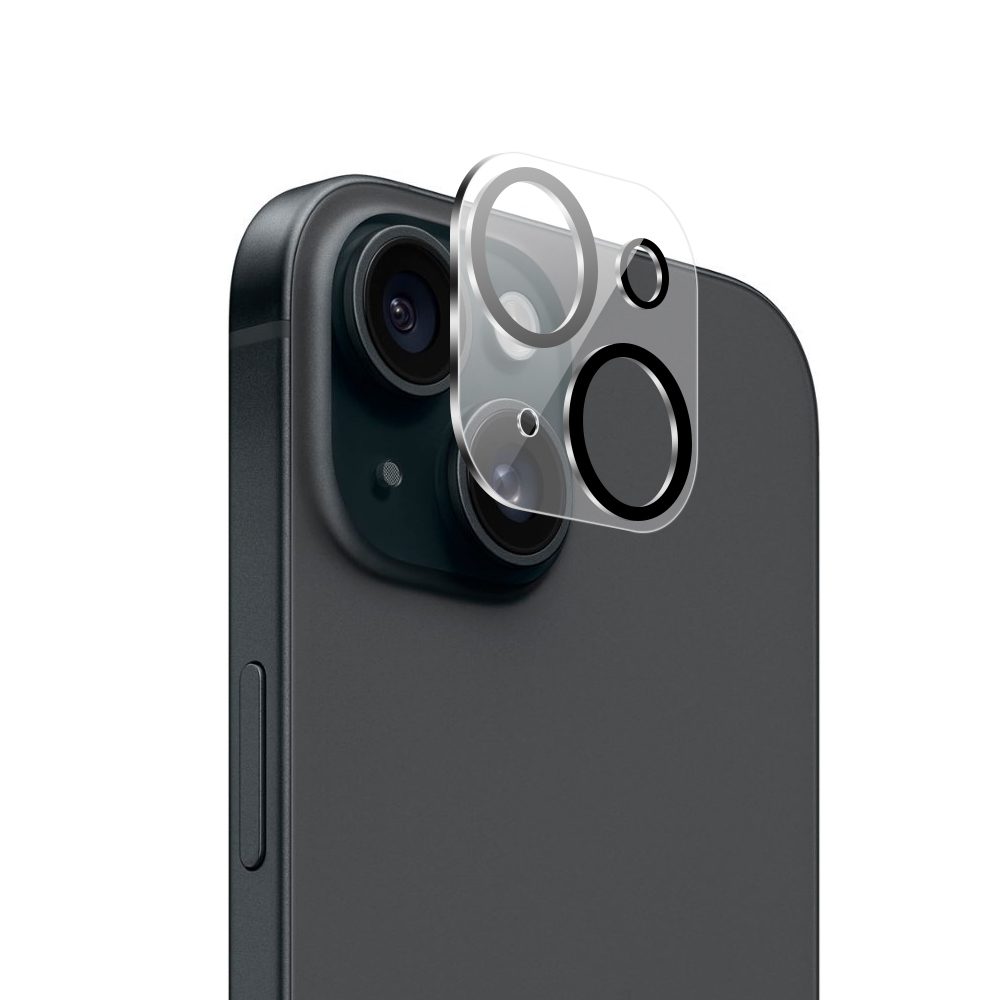 Levně 3D Tvrzené sklo pro čočku fotoaparátu (kamery), iPhone 15