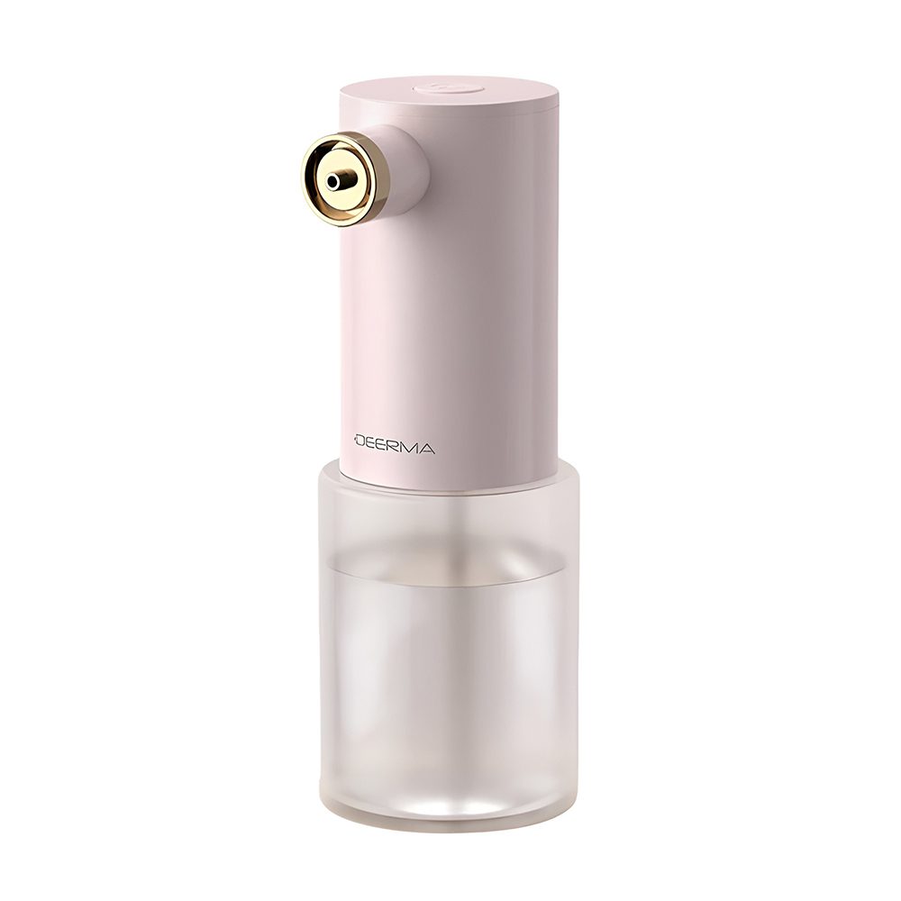 Deerma CP01 Električni dozator pjene za njegu kože, 1200 mAh, 5 W, 300 ml, IPX6, USB-C, ružičasti