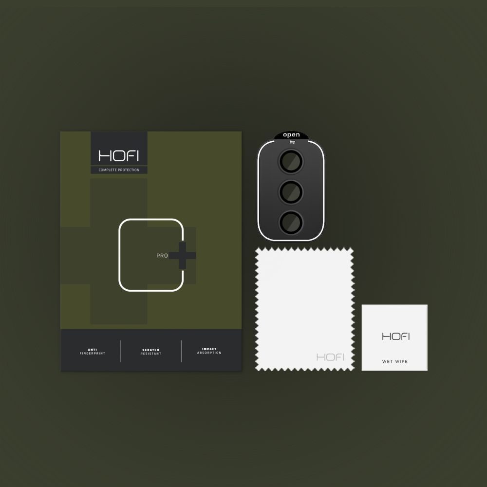 Hofi Camring Pro+, Staklo Za Objektiv Kamere, Samsung Galaxy A35 5G, Crno