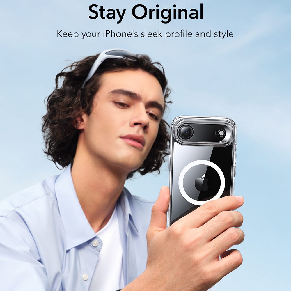 Kryt ESR Classic Hybrid HaloLock Kickstand, iPhone Air, číry