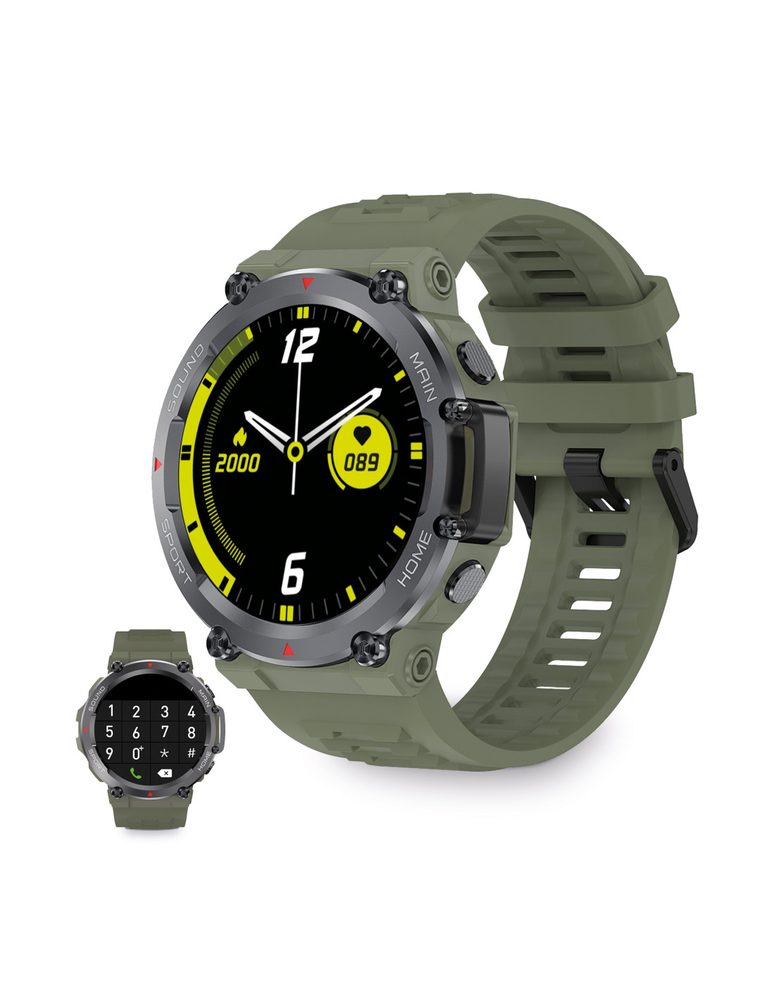 Ksix Oslo Smartwatch, Zelené