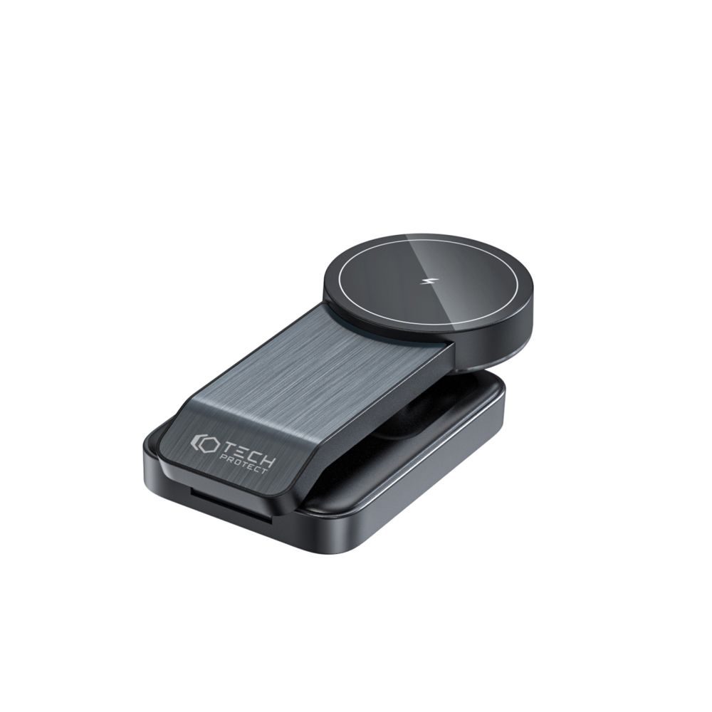 Tech-Protect QI15W-A28 3v1 Magnetická Bezdrátová Nabíječka MagSafe, černá