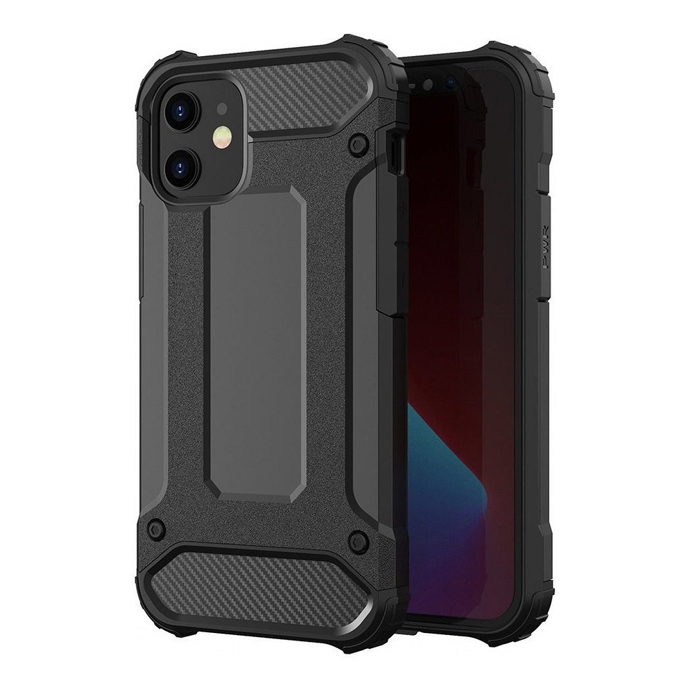Hybrid Armor iPhone 13, čierne