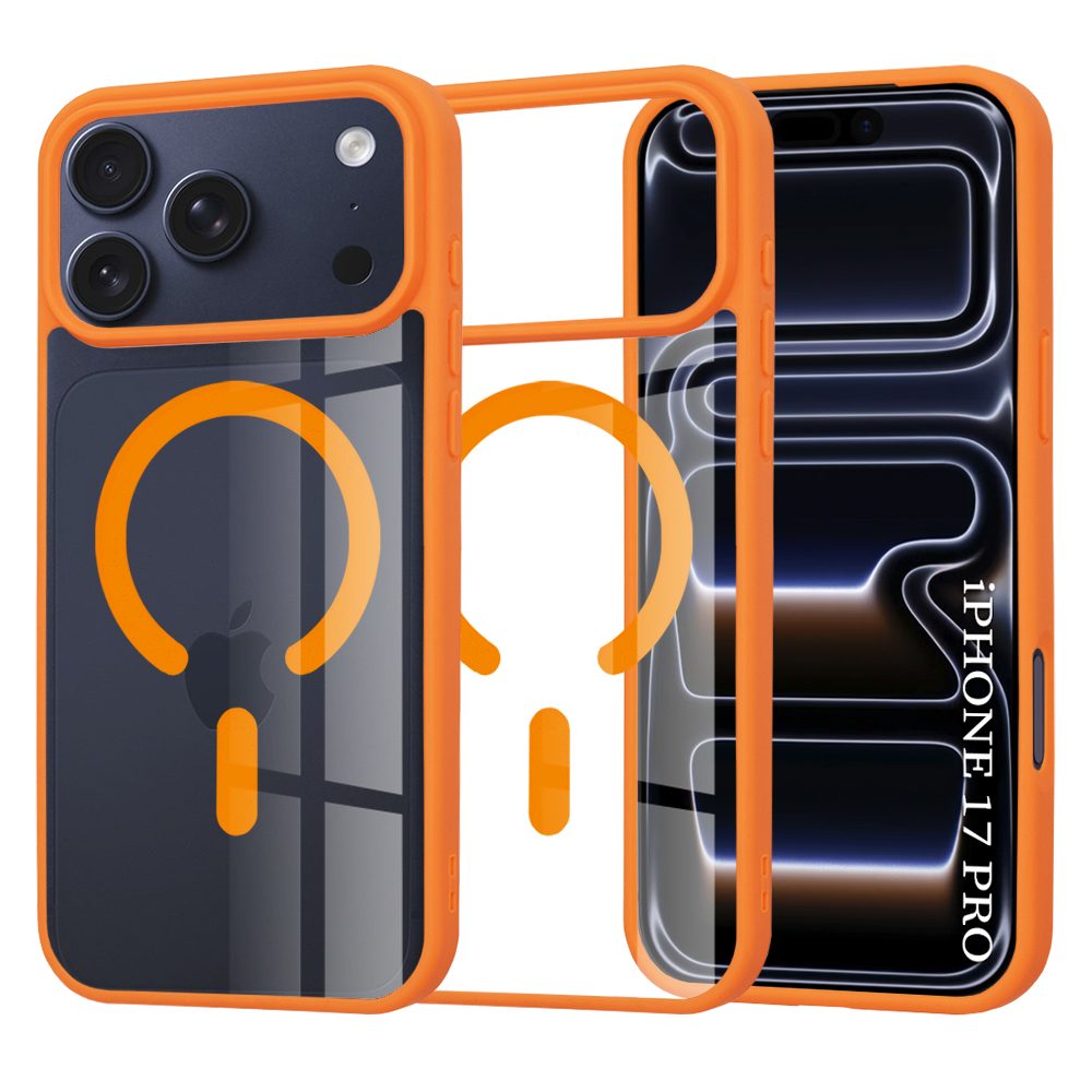 Levně Techsuit MagSafe Pro, iPhone 17 Pro, oranžový