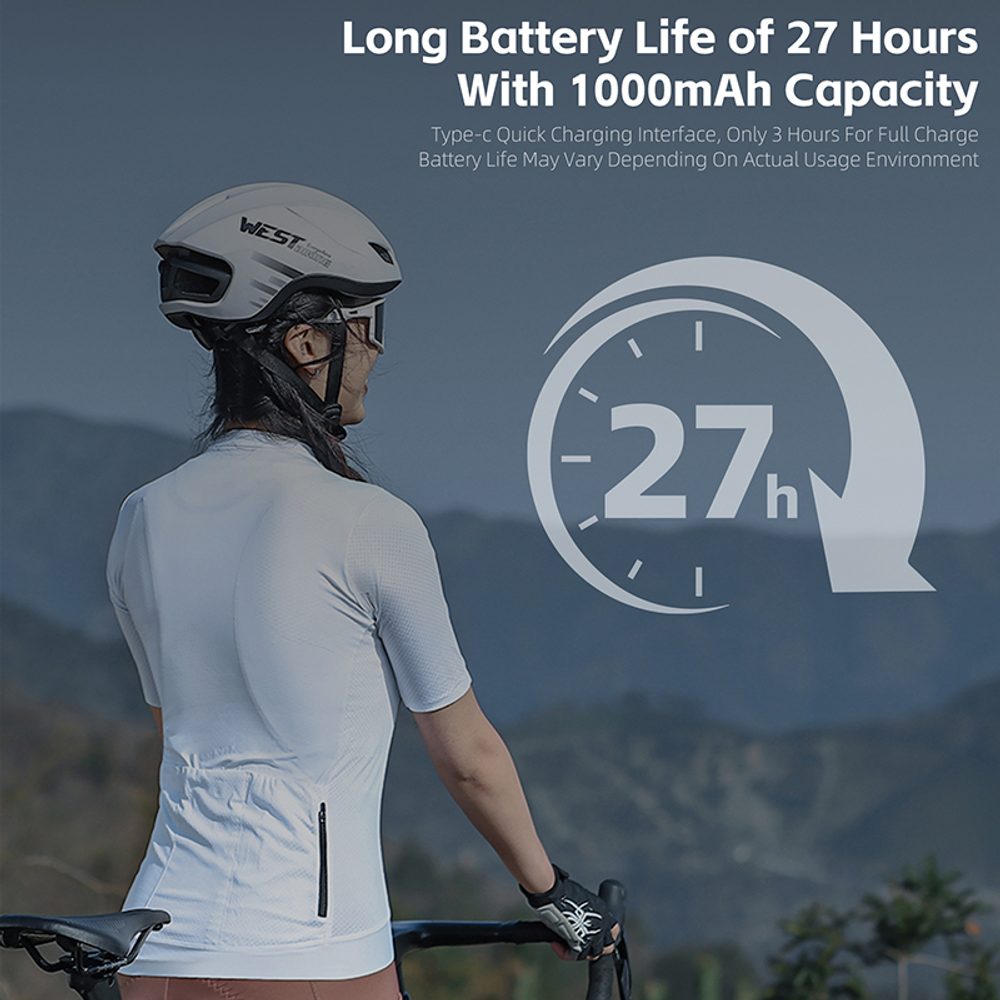 West Biking Vodotesný multifunkčný cyklopočítač s multifunkčným GPS