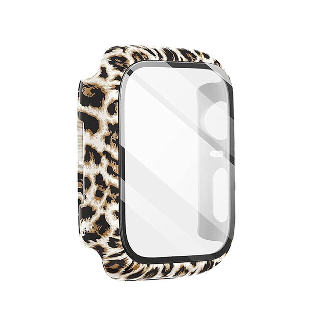 JP Watch case Motive, Apple Watch 4 / 5 / 6 / SE, 44 mm, leopard