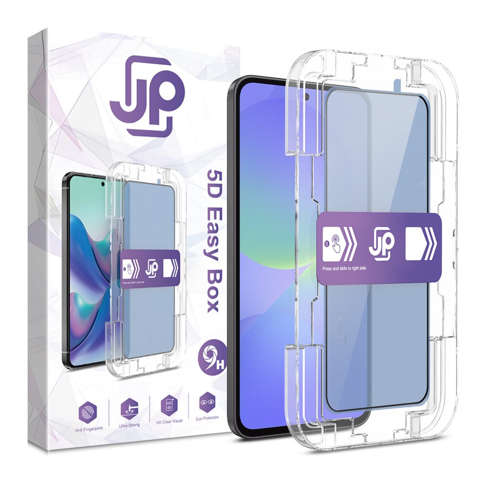 Levně JP Easy Box 5D Tvrzené sklo, Samsung Galaxy A37