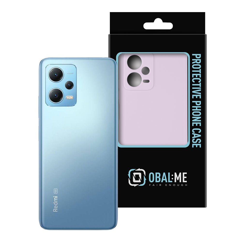 OBAL:ME Matte TPU Kryt Pro Xiaomi Redmi Note 12 5G, Fialový