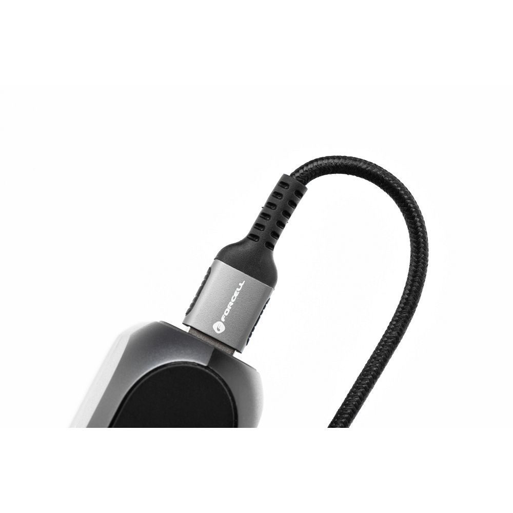 Forcell F-Energy kábel USB A - USB-C, QC4.0, 3A, 66W, 0,25 m, čierny