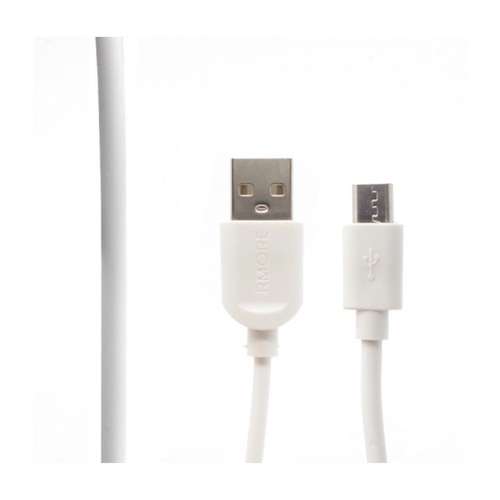 USB - Micro USB Kábel 2 M, Fehér