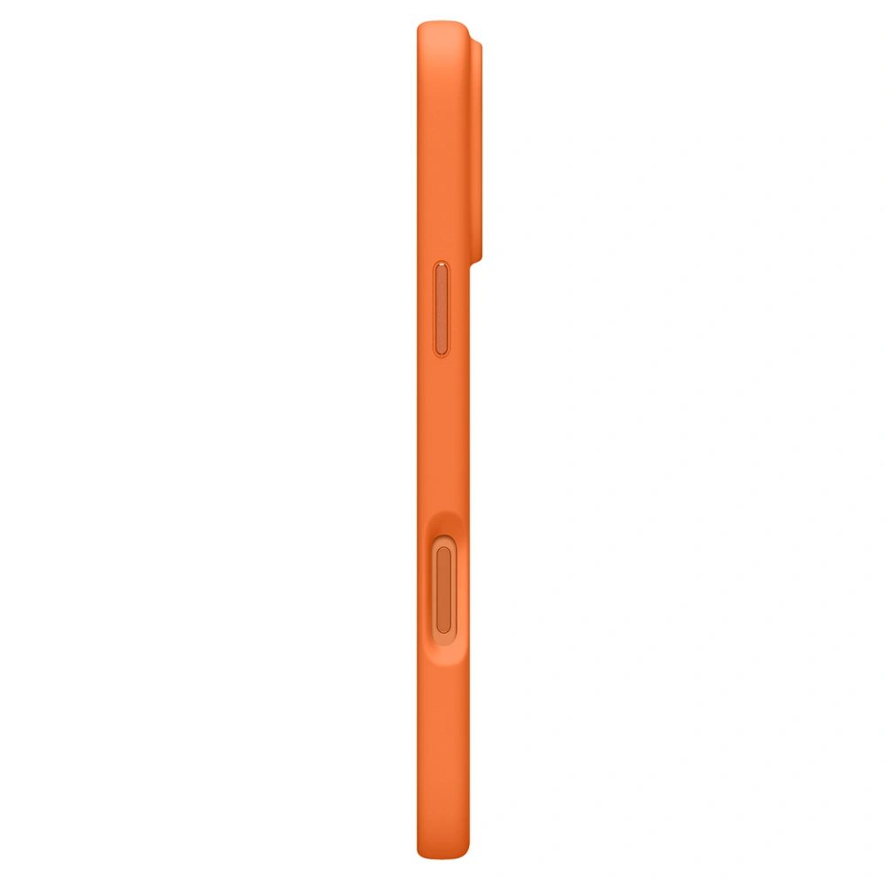 Spigen Silicone Fit Mag MagSafe, iPhone 17 Pro, oranžový