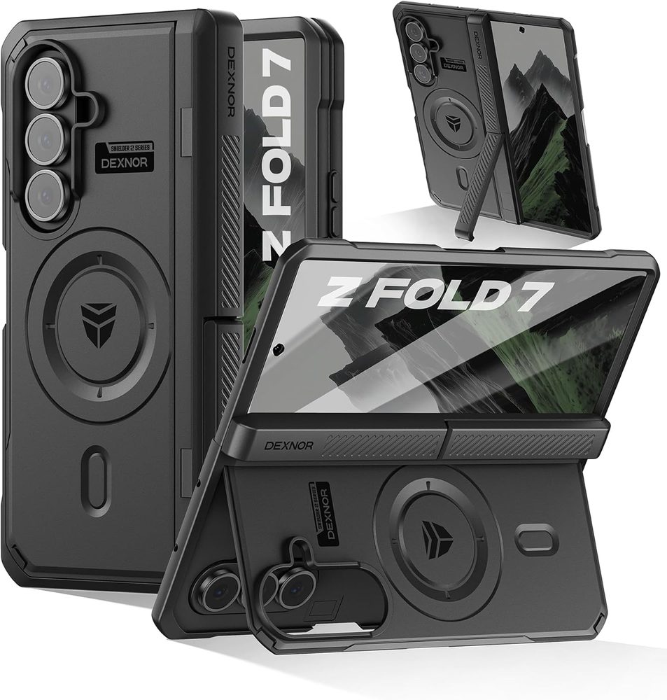 Dexnor MagSafe Kickstand obal Samsung Galaxy Z Fold 7, černý