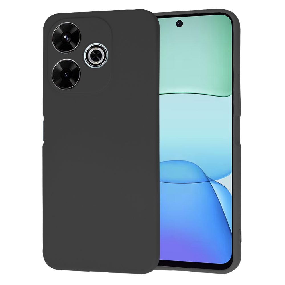 Techsuit SoftFlex obal, Xiaomi Redmi 13 / Poco M6 4G, černý