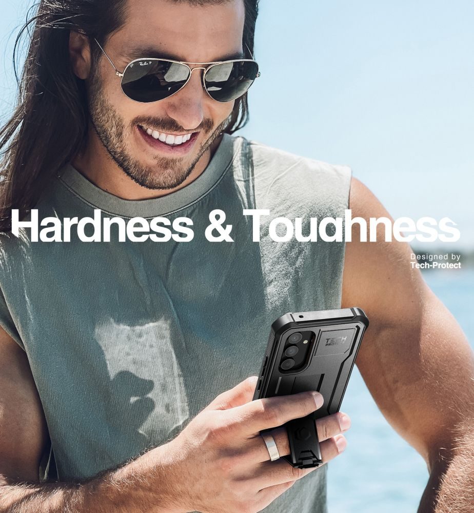 Tech-Protect Kevlar Pre Samsung Galaxy A54 5G, čierny