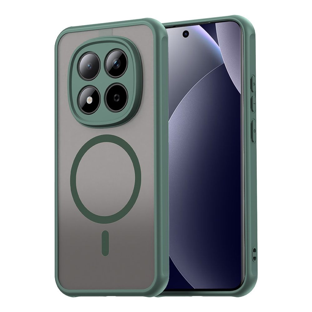 Techsuit HaloFrost II MagSafe, Xiaomi Redmi Note 15 Pro 5G, verde