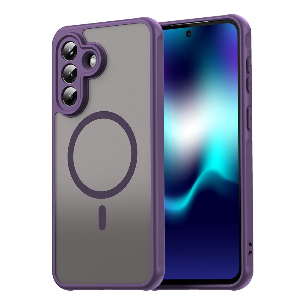 Levně Techsuit HaloFrost II MagSafe, Samsung Galaxy A37 5G, fialový