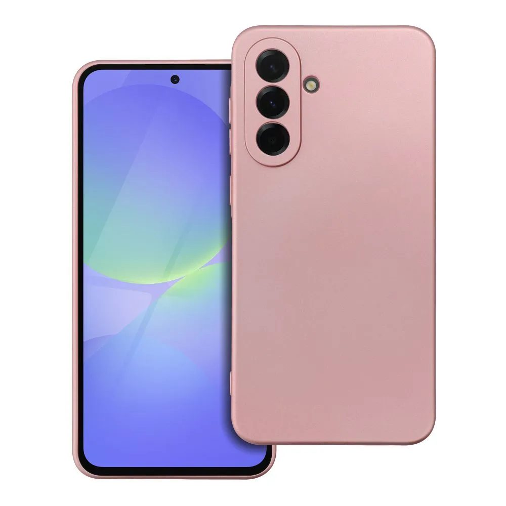 Levně Metallic obal, Samsung Galaxy A36 5G, růžový