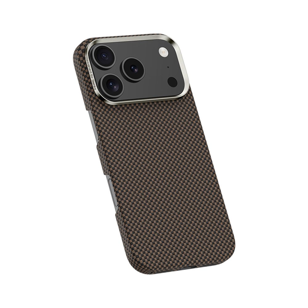 Benks Magnetic Armor Tint Kevlar obal, iPhone 17 Pro, zlatý