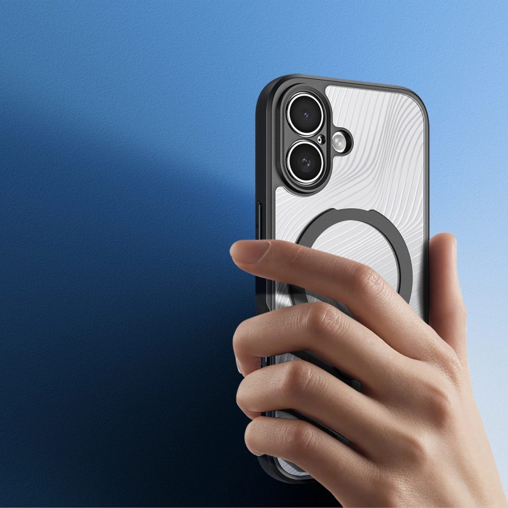 Dux Ducis Aimo Mag Magnetic Ring, iPhone 17, čierny