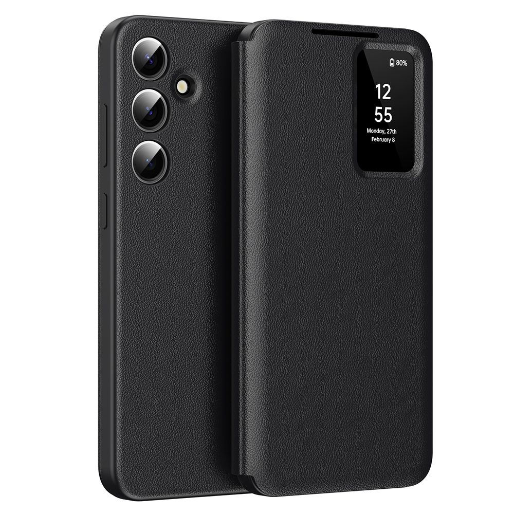 Techsuit SmartView, Samsung Galaxy S25 Plus, fekete