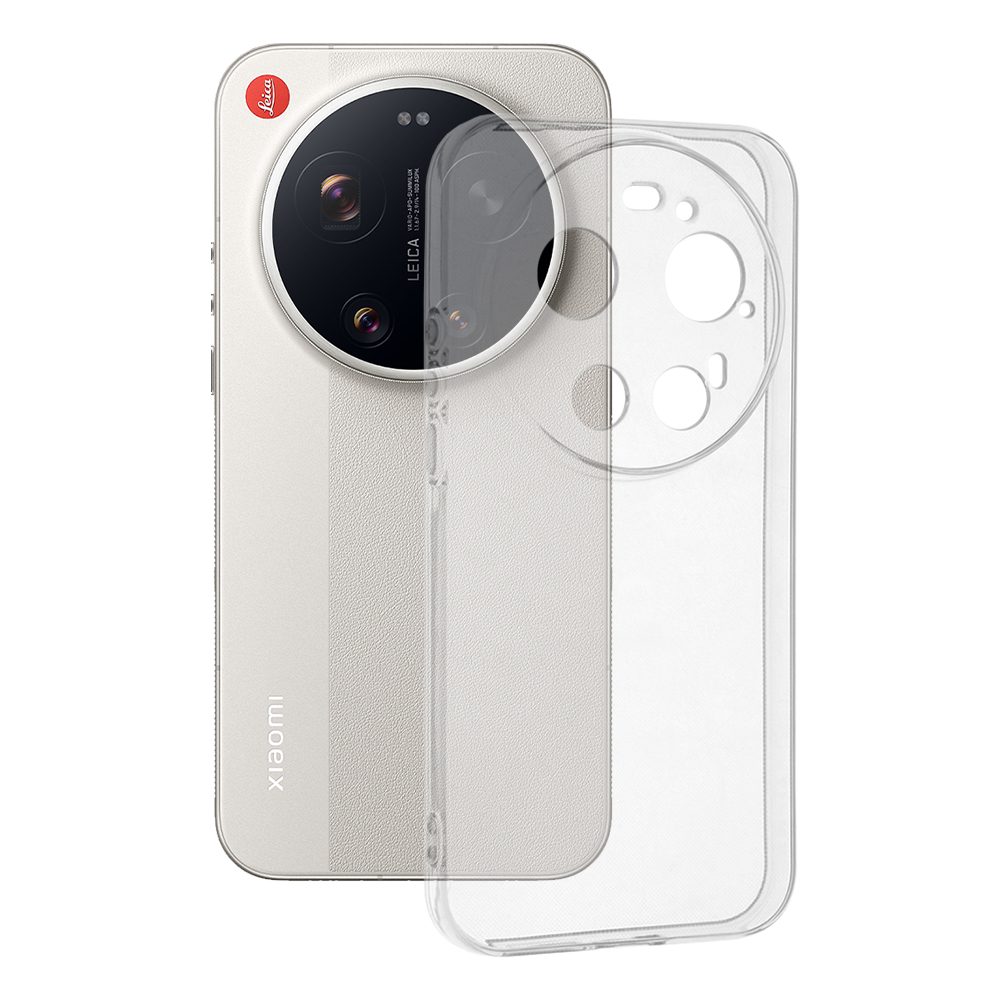Levně Techsuit Clear Silicone, Xiaomi 17 Ultra