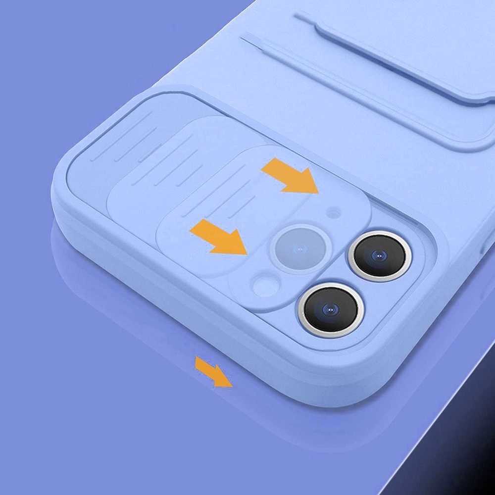 Nexeri Obal S Ochrannou šošovky, IPhone 14 Pro, Svetlo Modrý
