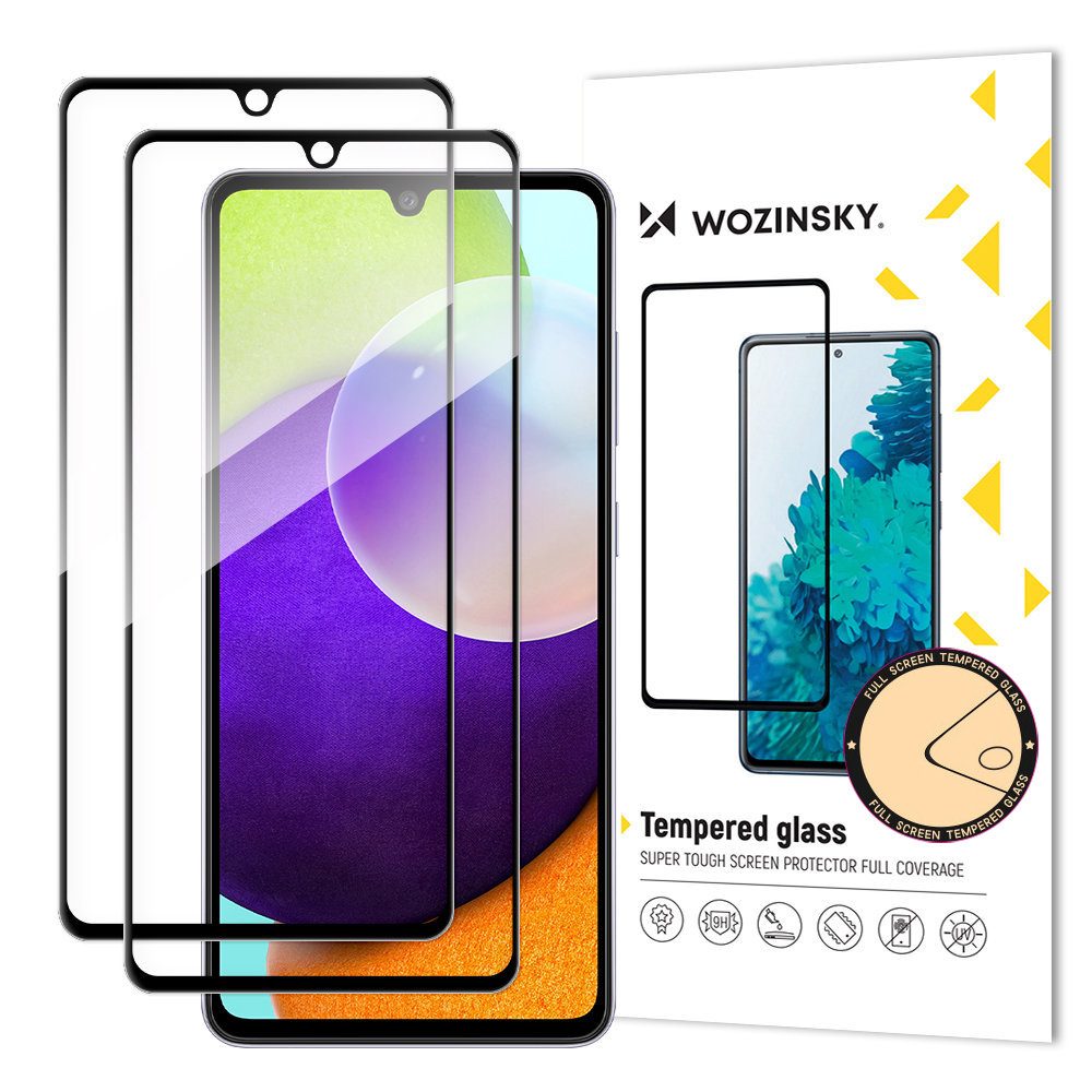 Wozinsky 2x 5D Tvrzené sklo, Samsung Galaxy A33 5G, černé