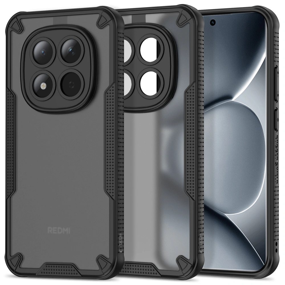 Levně Tech-Protect Rugged Shield, Xiaomi Poco M8 Pro / Redmi Note 15 Pro Plus 5G, matná černá