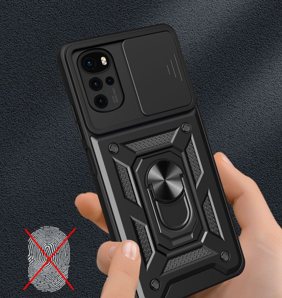 Tech-Protect CamShield Pro Motorola Moto G22 / E32 / E32s, černý