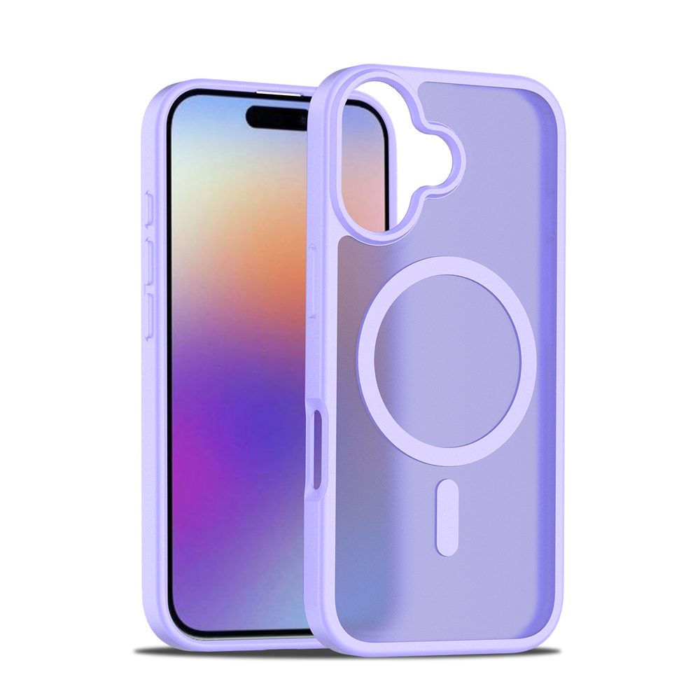 Levně JP MagFit Colour MagSafe obal s N52 magnetem, iPhone 17, fialový