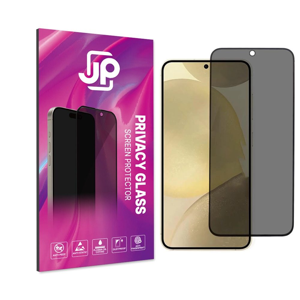 JP Privacy Edzett üveg, Samsung Galaxy S25 Plus, fekete