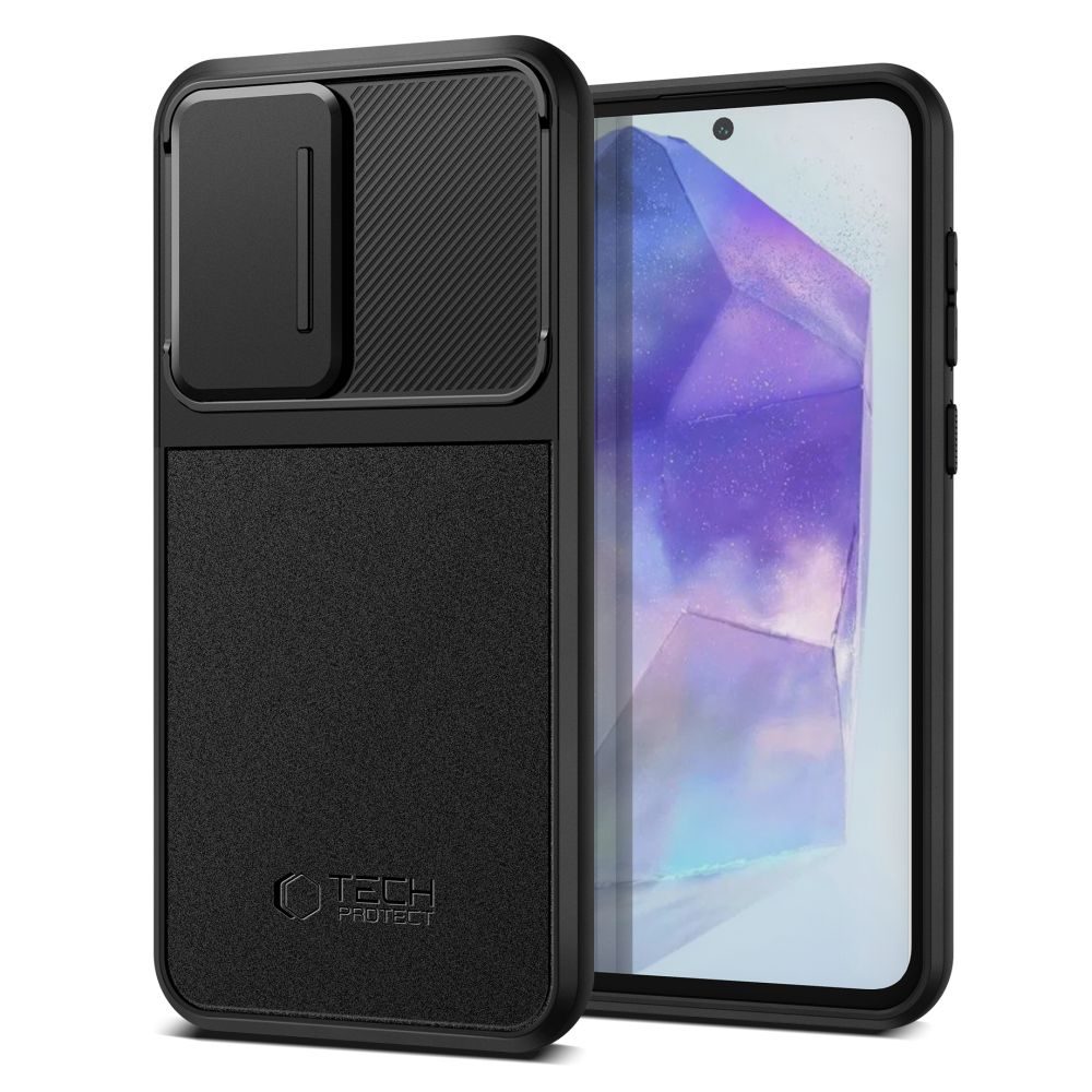 Levně Tech-Protect Velar Cam+ Samsung Galaxy A35 / A55 5G, černý