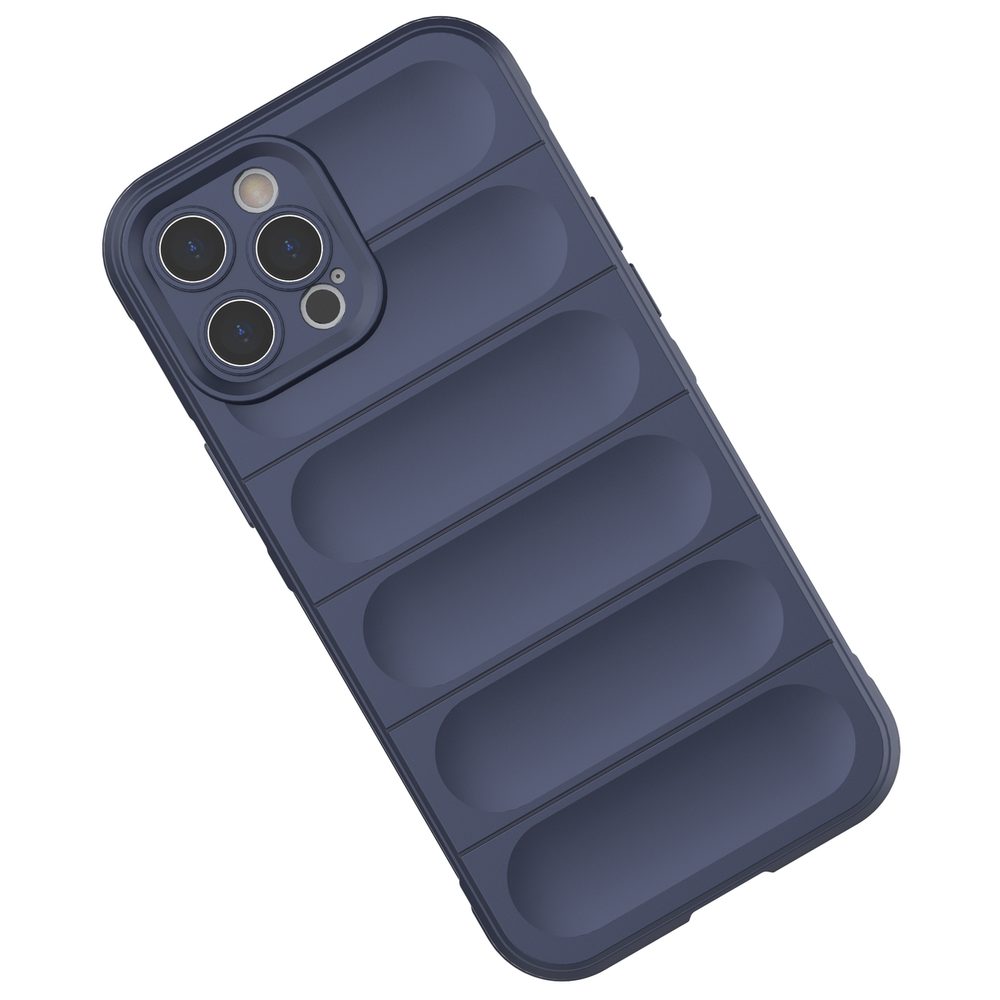 Husă Magic Shield, IPhone 12 Pro Max, Albastru închis