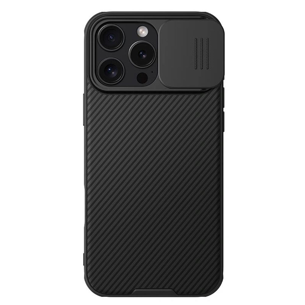 Nillkin Camshield Pro mágneses, iPhone 16 Pro Max, fekete