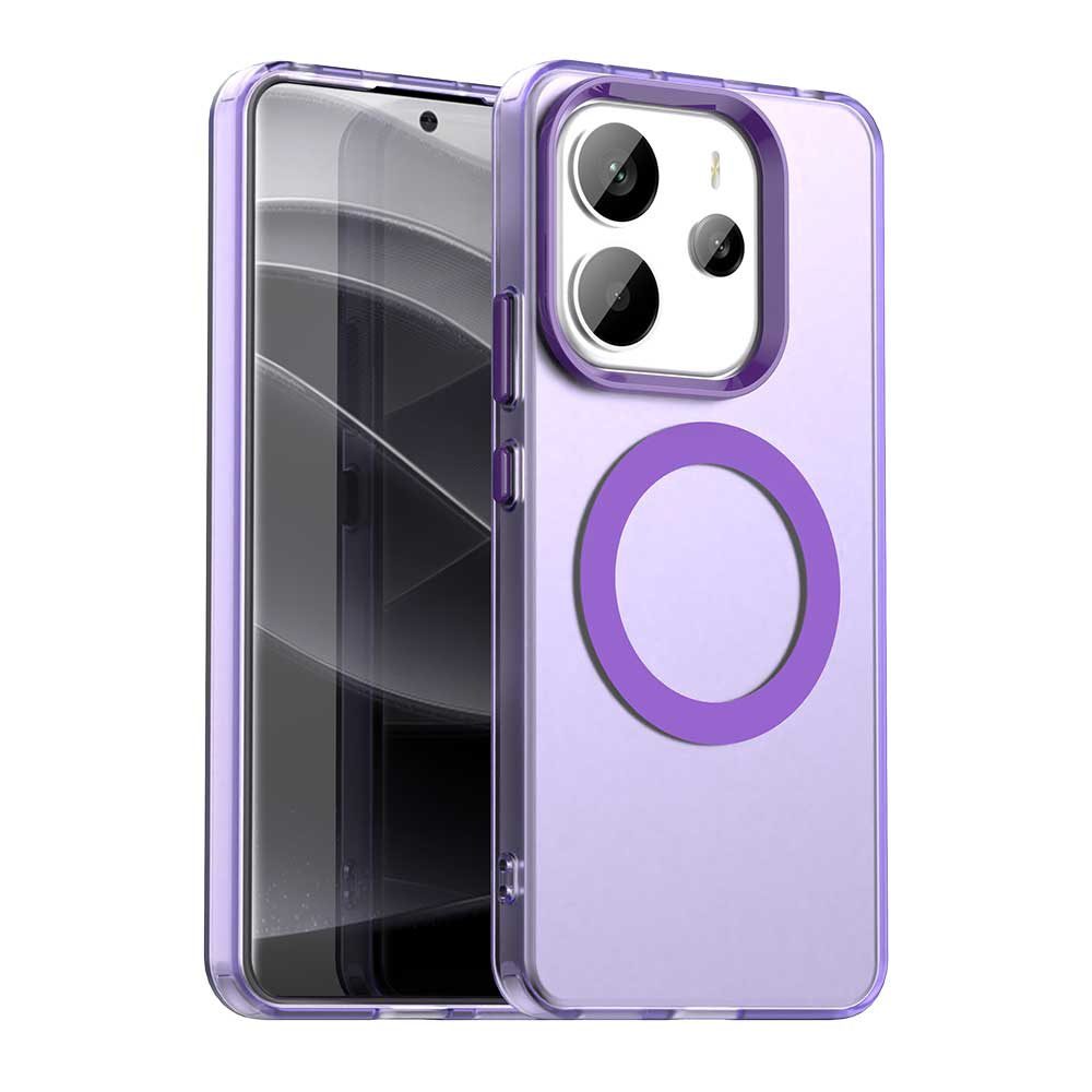 Levně Techsuit CandyCase MagSafe, Xiaomi Redmi Note 14 4G (Regional), fialový