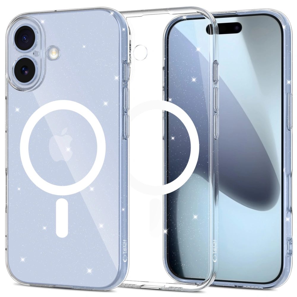 Levně Tech-Protect Flexair MagSafe, iPhone 17, glitter