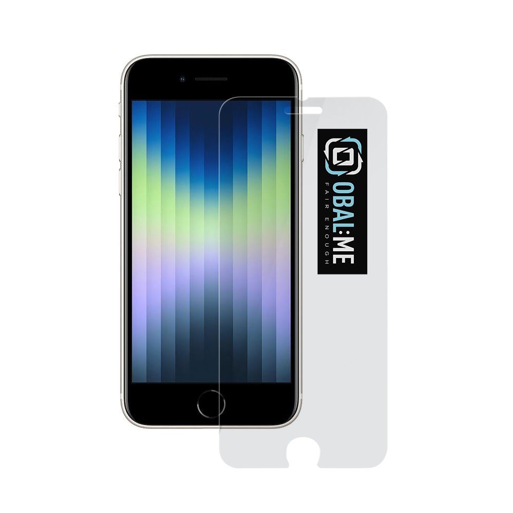 OBAL:ME 2,5D Kaljeno Steklo Za Apple IPhone 7 / 8 / SE 2020 / SE 2022, Prozorno