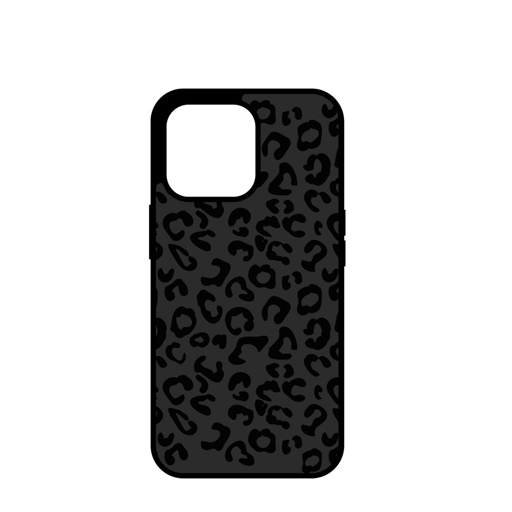 Momanio obal, iPhone 14 Pro, Black leopard