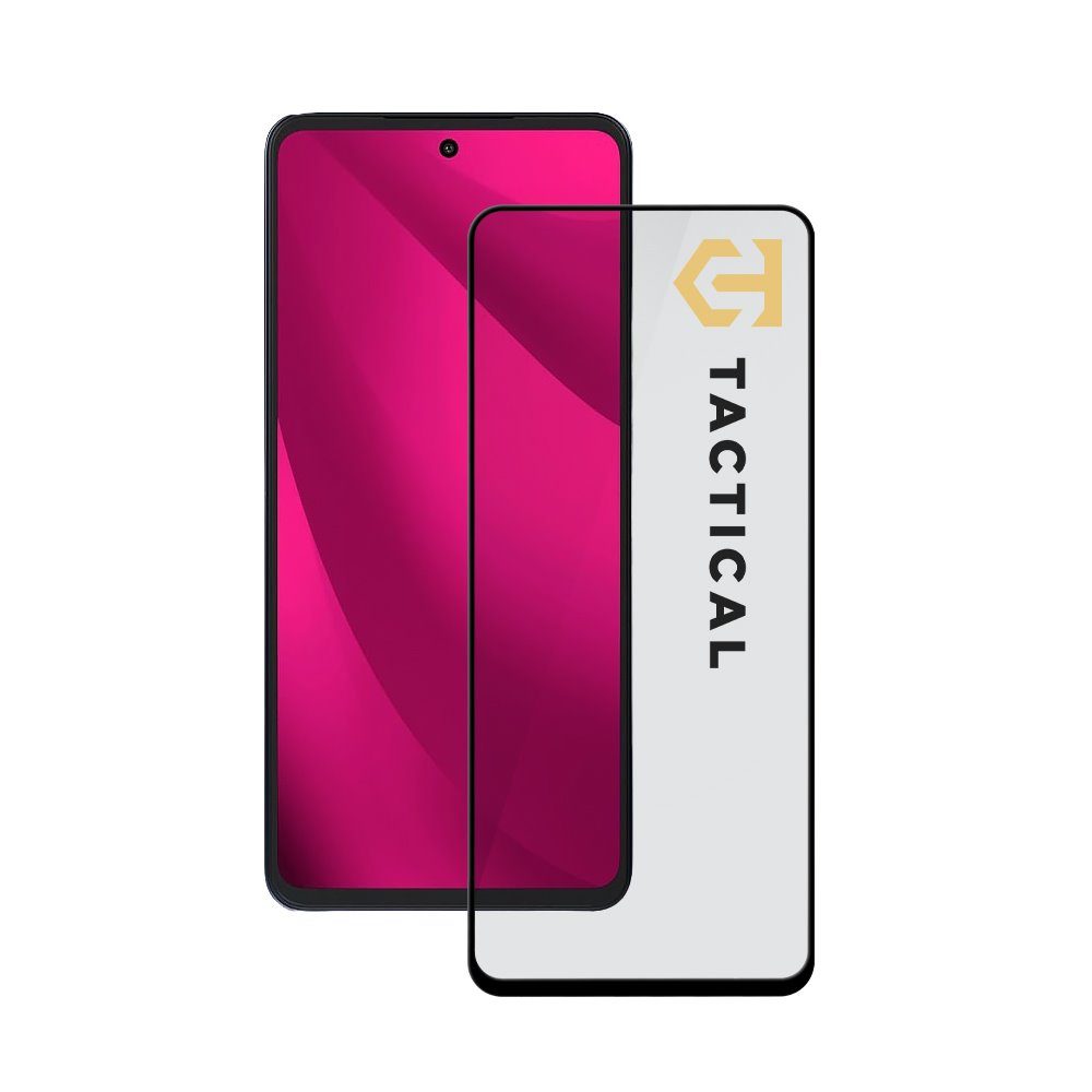 Levně Tactical Glass Shield 5D sklo pro T-Mobile T Phone 2 Pro 5G, černé