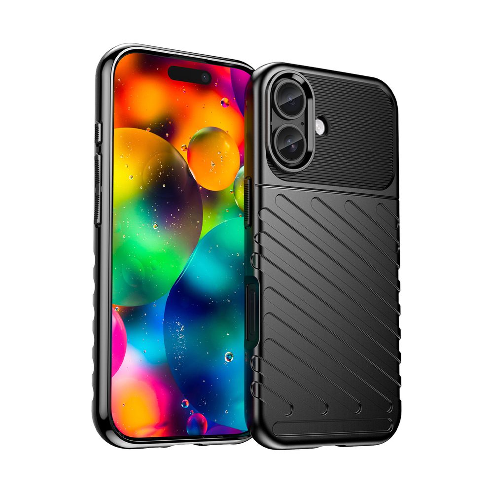 Levně Thunder obal, iPhone 17, černý