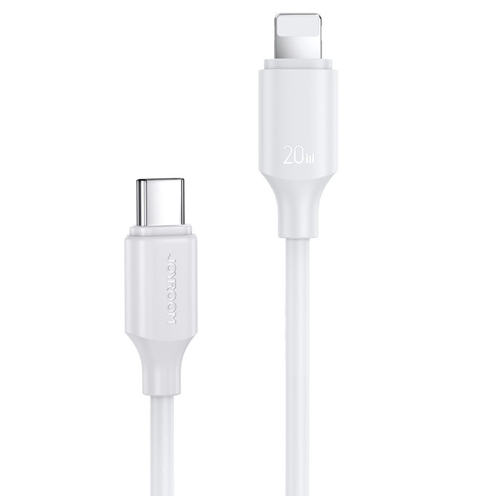 Joyroom Kabel USB-C - Lightning, 480Mb/s, 20W, 0,25 M, Bijeli (S-CL020A9)