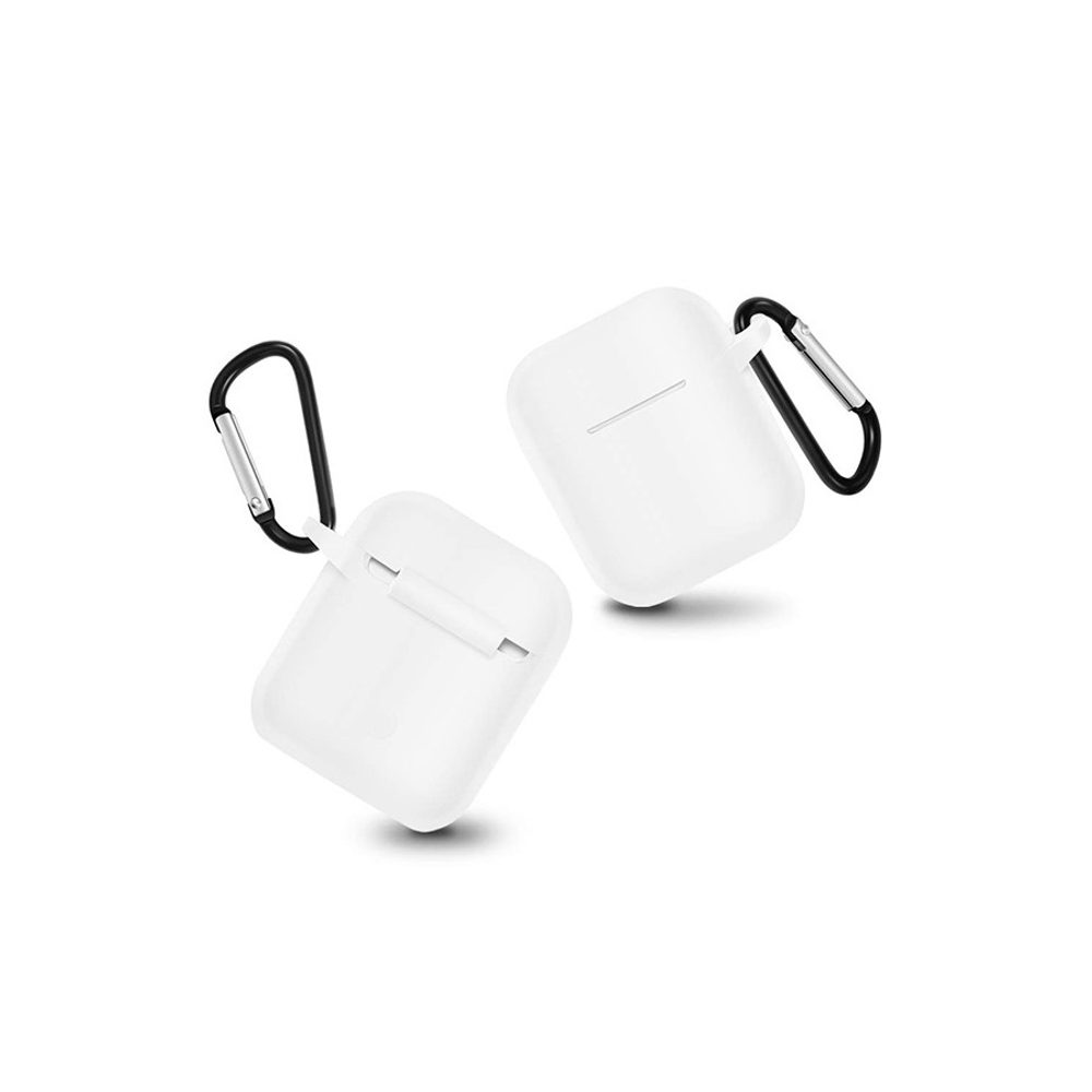 Husă De Silicon Pentru AirPods Albă, Tip 1