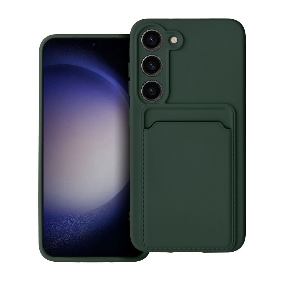 Husă Card Case, Samsung Galaxy S23 Plus, Verde