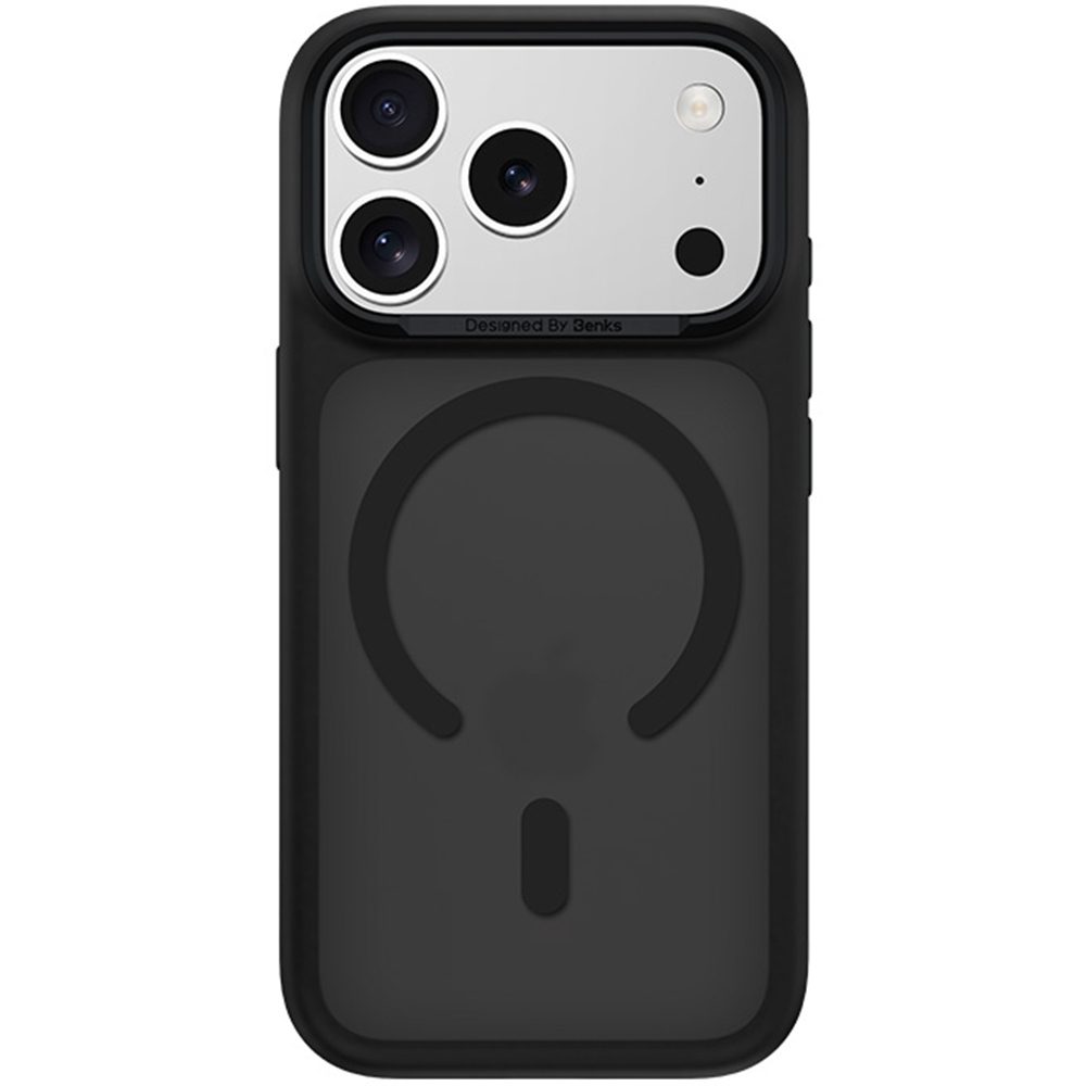 Benks Magnetic Mist maska Metal Frame, iPhone 17 Pro / 18 Pro, crna