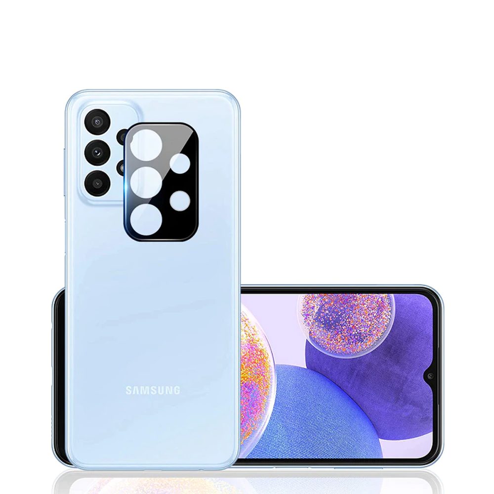 Techsuit üveg Kamera Lencséhez, Samsung Galaxy A13 4G, Fekete